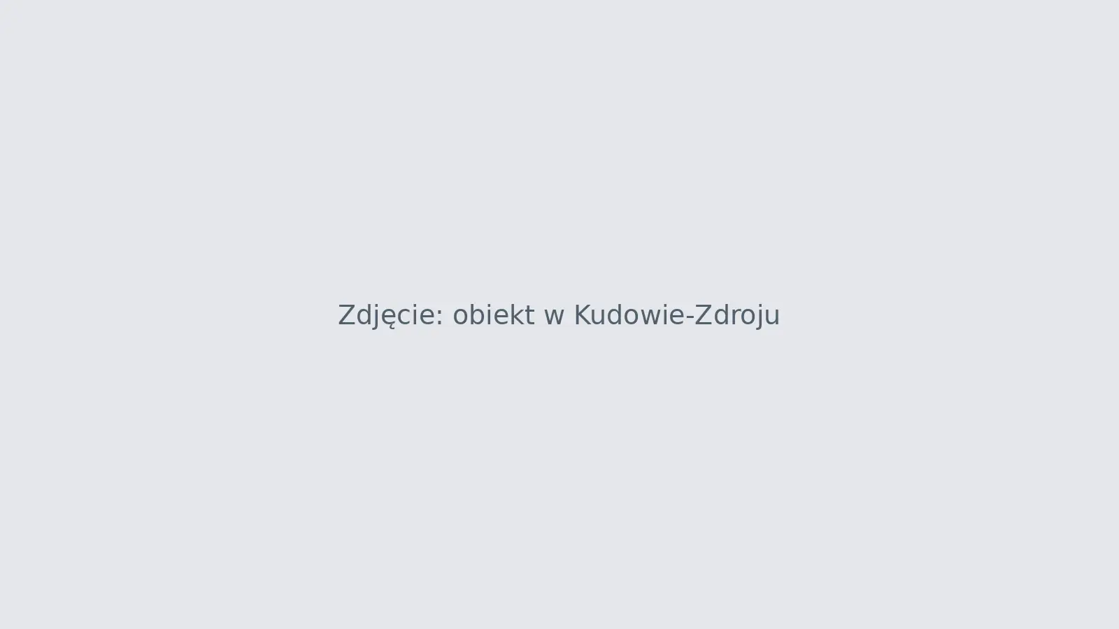 Obiekt w Kudowie-Zdroju obsługiwany przez firmę Strażak